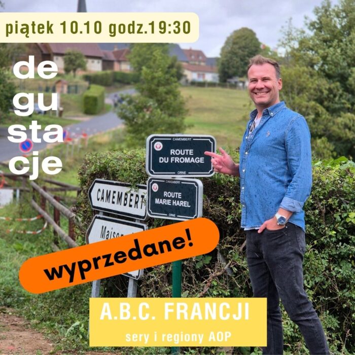 A.B.C. Francji - sery i regiony AOP - WYPRZEDANE!